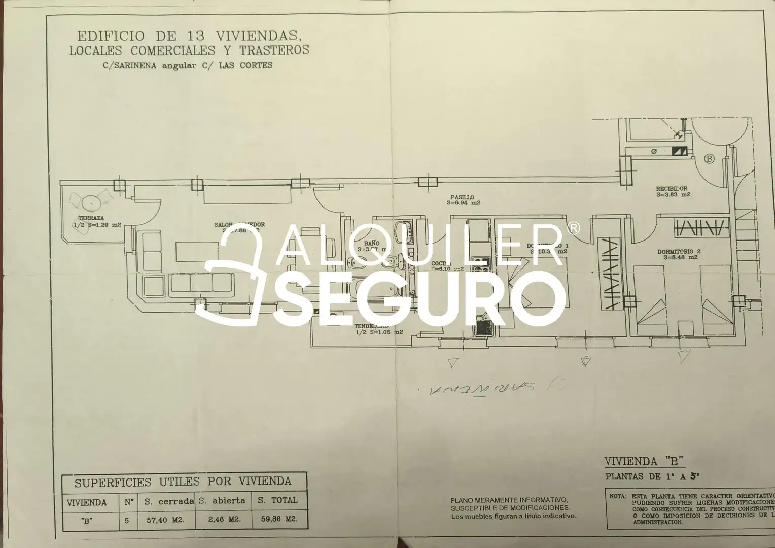 Pis de 67 m² a Saragossa