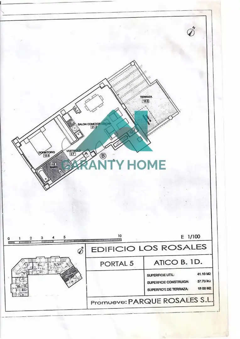 Piso de 55 m² en Cáceres