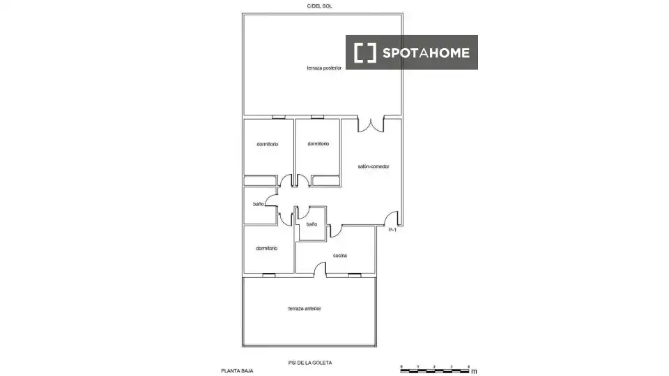 Piso de 95 m² en Tavernes de la Valldigna