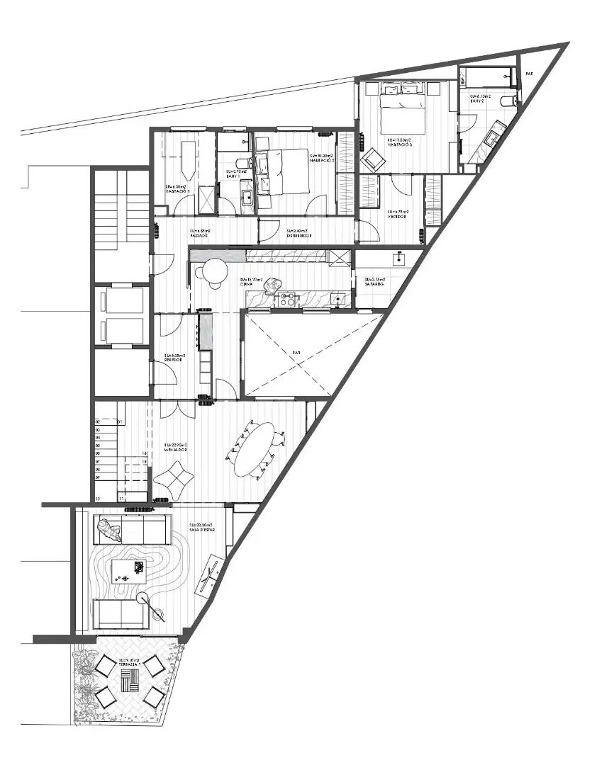 Piso de 220 m² en Barcelona