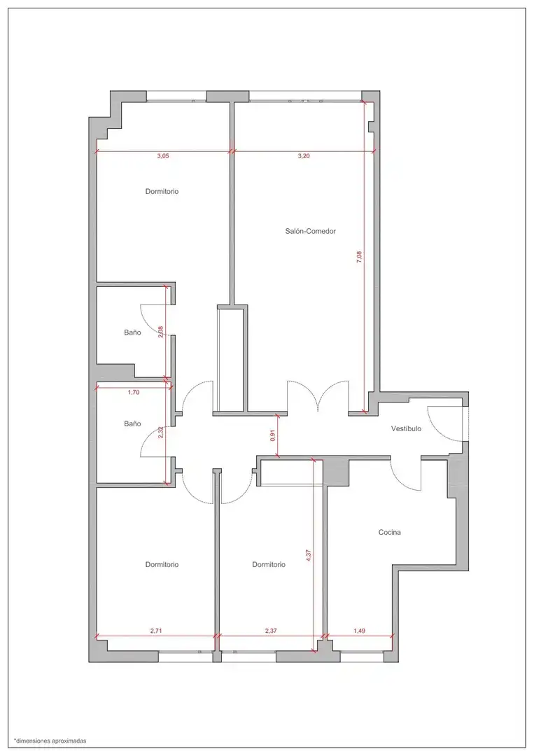 Piso de 114 m² en Valladolid