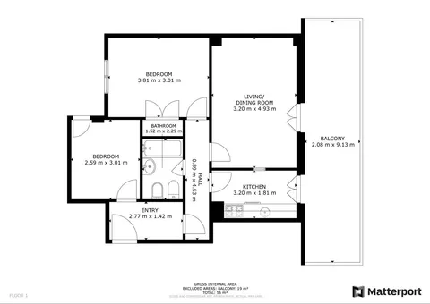 Wohnung 65 m² in Alba de Tormes