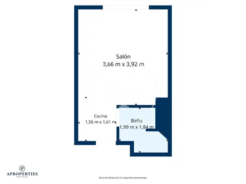 Flat 30 m² in Madrid