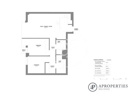 Pis de 65 m² a València