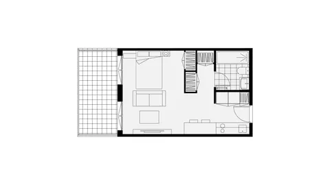 Pis de 27 m² a Madrid