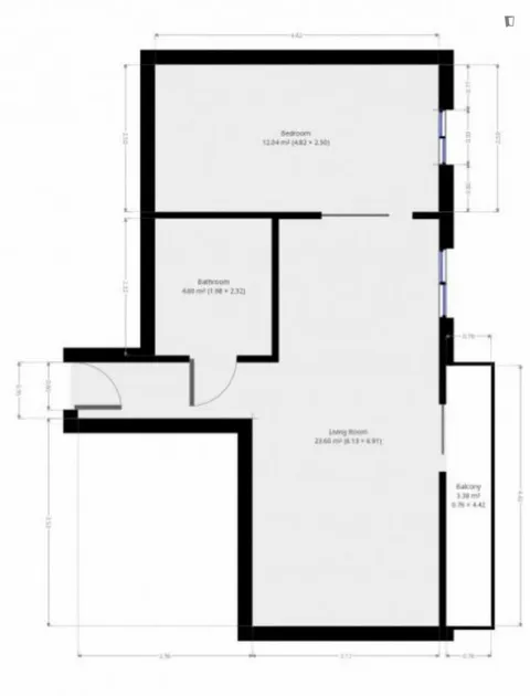 Pis de 40 m² a València