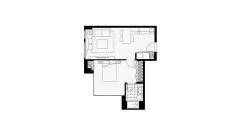 Appartement 31 m² à Madrid