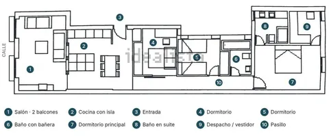 Appartamento 115 m² a Madrid