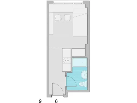 Appartamento 17 m² a Madrid