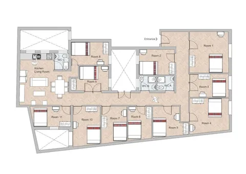 Habitació de lloguer, Madrid