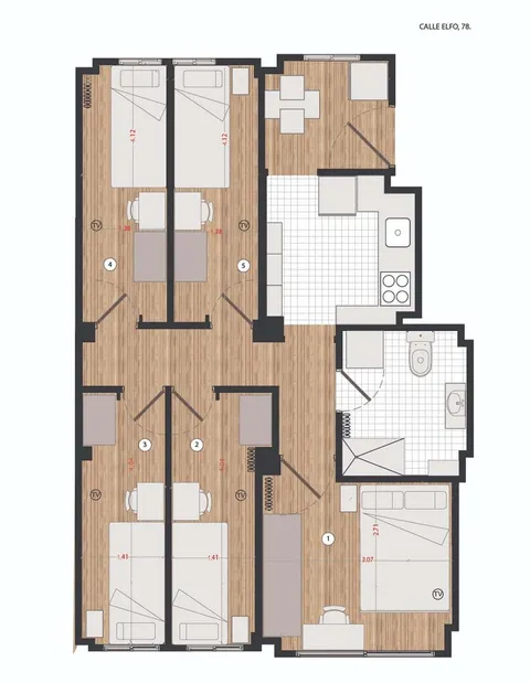 Habitació de lloguer, Madrid