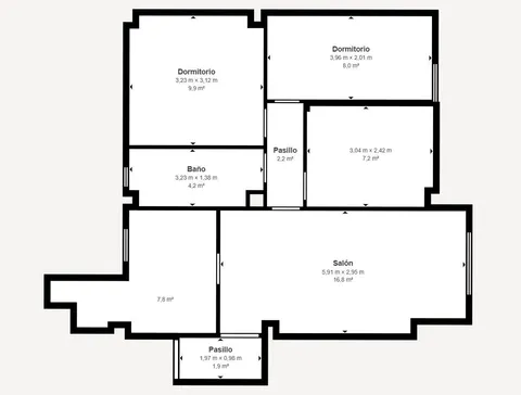 Pis de 72 m² a Sevilla