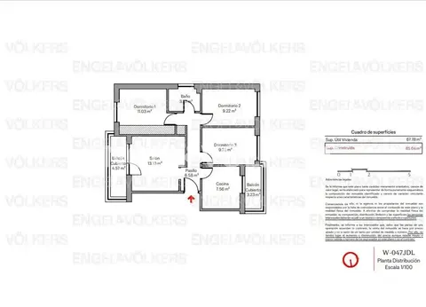 Pis de 86 m² a Sant Sebastià
