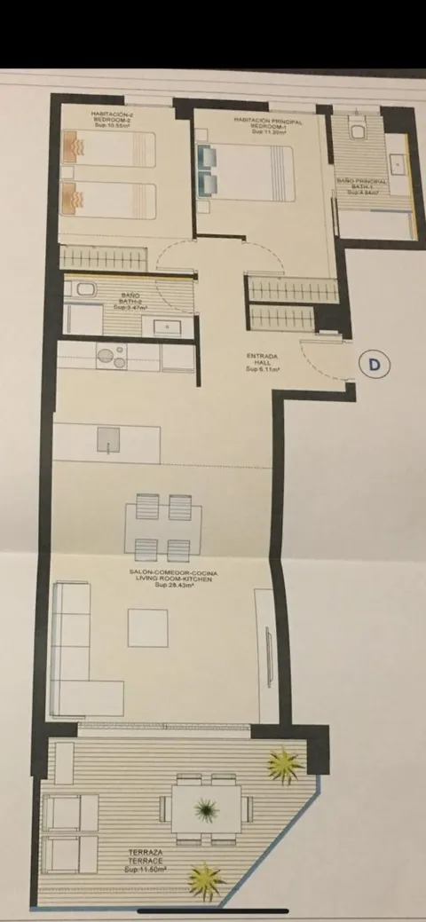 Pis de 98 m² a Alacant