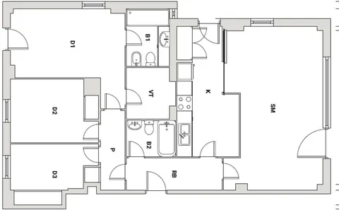 Appartement 104 m² à Sant Cugat del Vallès