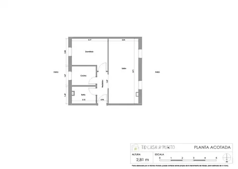 Wohnung 35 m² in Madrid