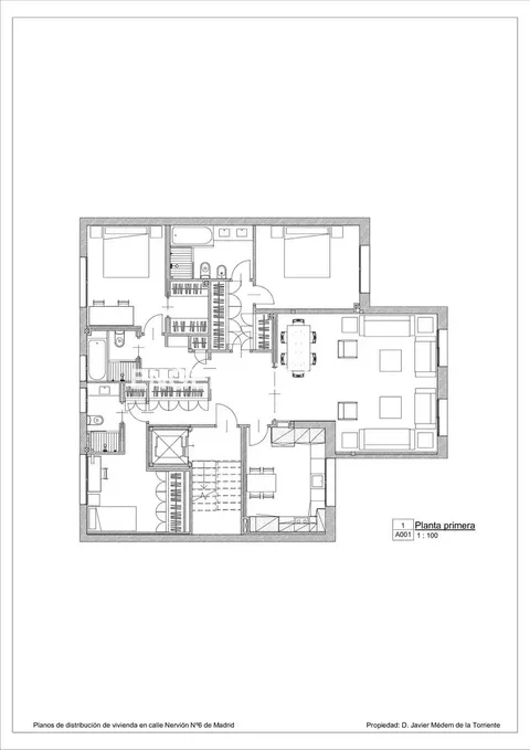 Pis de 153 m² a Madrid