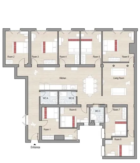 Habitació de lloguer, Madrid