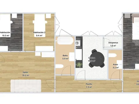 Pis de 102 m² a Zamora