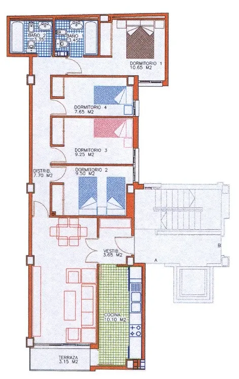 Pis de 102 m² a Huelva