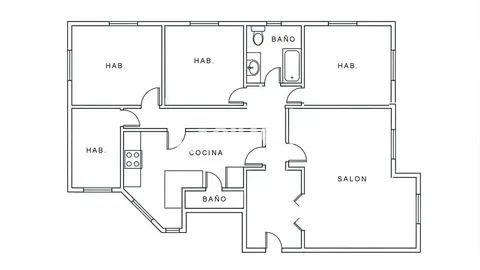 Pis de 160 m² a Madrid