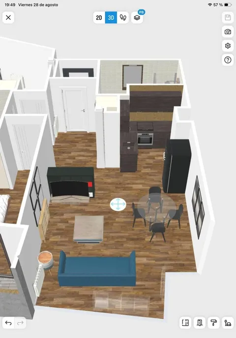 Piso de 74 m² en Ourense