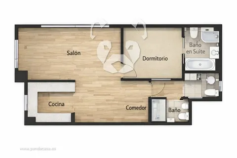 Pis de 64 m² a Madrid