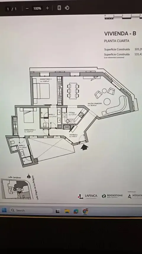 Pis de 100 m² a Madrid