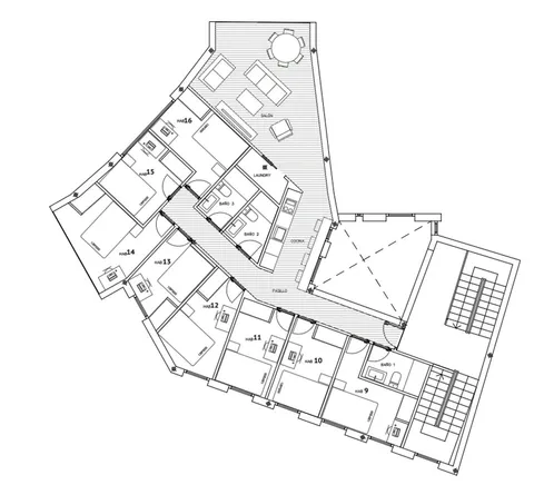Zimmer zur Miete, Madrid