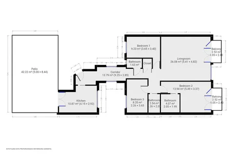 Appartement 97 m² à Barcelone