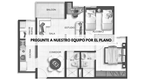 Pis de 45 m² a Barcelona