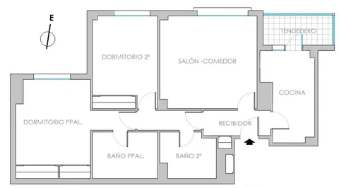 Pis de 80 m² a Salamanca