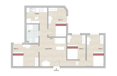Habitació de lloguer, Madrid