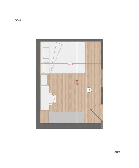 Zimmer zur Miete, Madrid