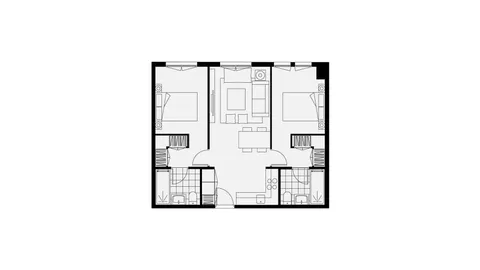 Wohnung 26 m² in Madrid