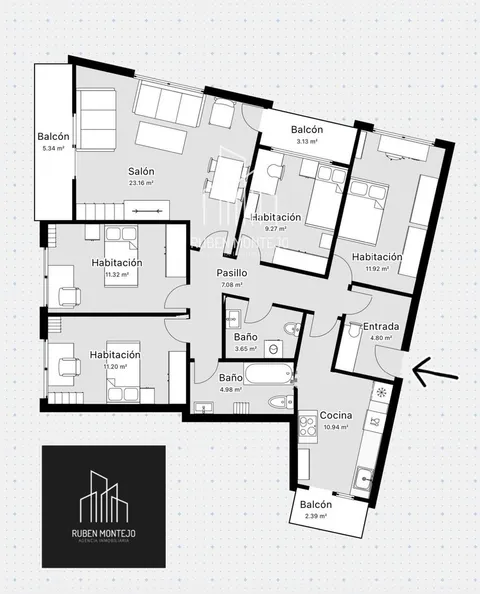 Appartement 132 m² à Salamanque