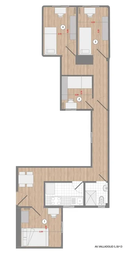 Habitació de lloguer, Madrid