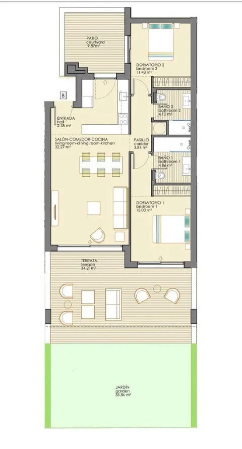 Pis de 132 m² a Estepona