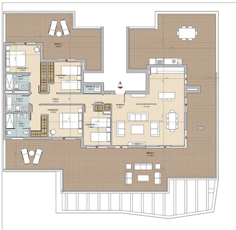 Piso de 145 m² en Mijas