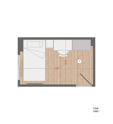 Zimmer zur Miete, Madrid
