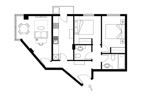 Pis de 85 m² a Madrid