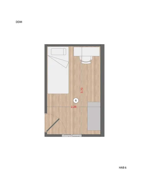 Zimmer zur Miete, Madrid