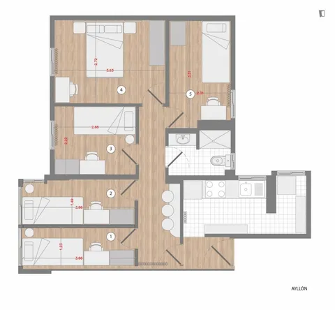 Habitació de lloguer, Madrid