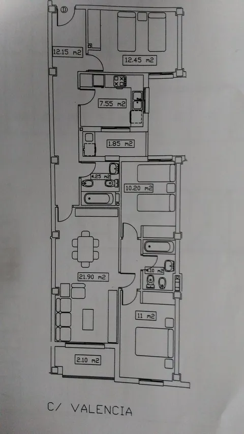 Pis de 129 m² a el Real de Gandia