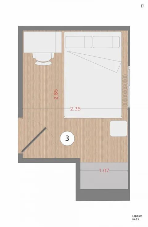 Habitació de lloguer, Madrid