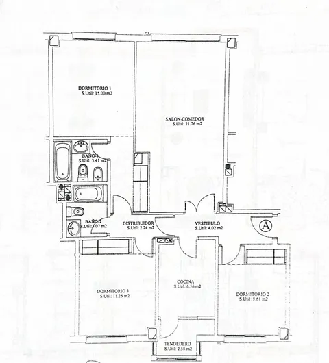 Pis de 103 m² a Madrid