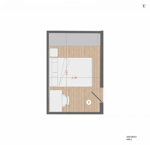 Habitació de lloguer, Madrid