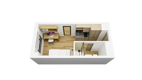 Wohnung 18 m² in Madrid