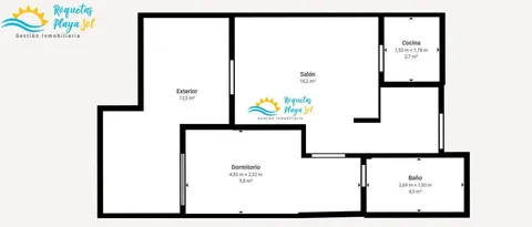Wohnung 65 m² in Vícar