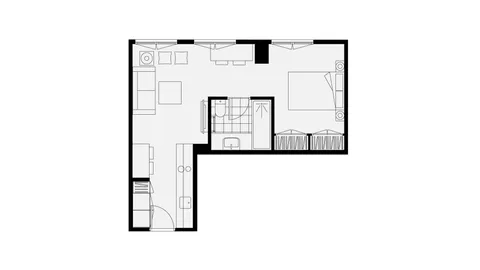 Appartamento 27 m² a Madrid